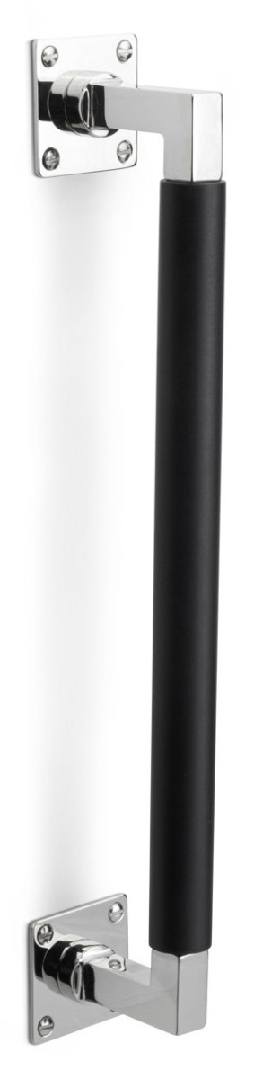 MG30A - MG1930A pull handle bright nickel/ebony wood