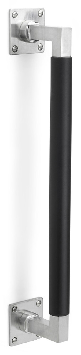 MG30A - MG1930A pull handle satin nickel/ebony wood
