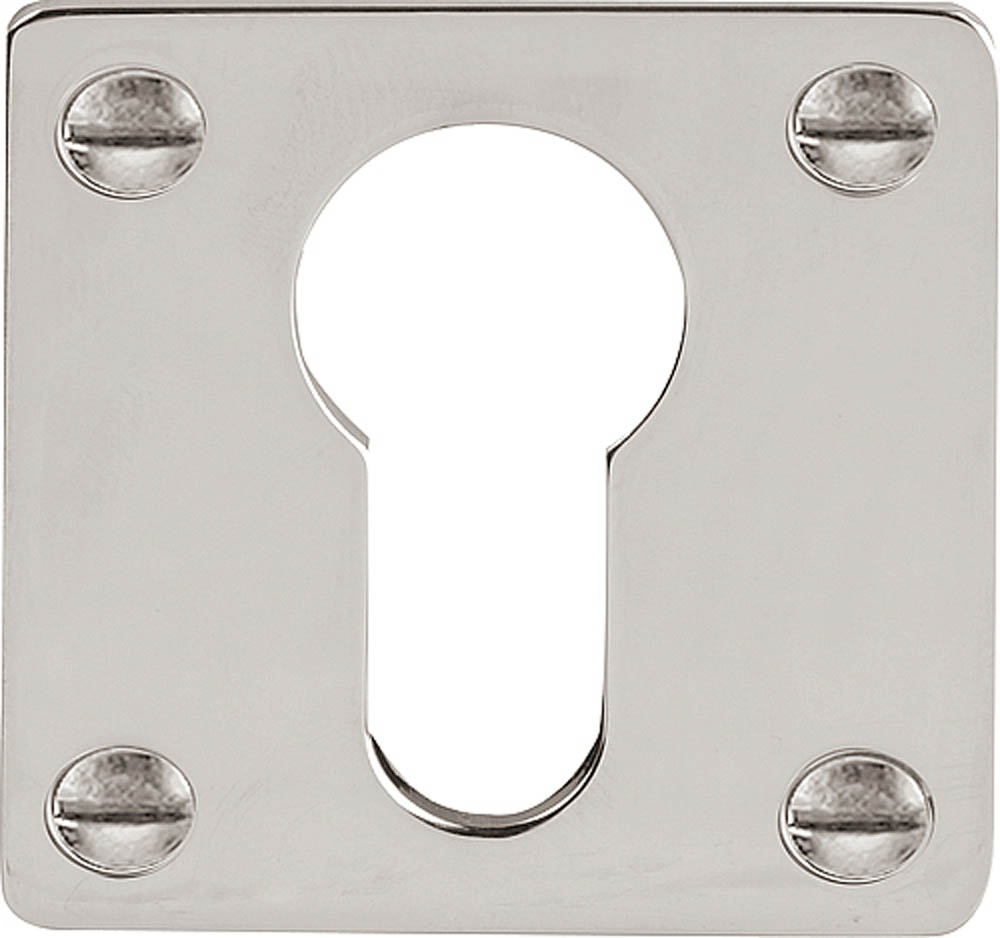 MSYV45 - profile cylinder escutcheon brass unlacquered