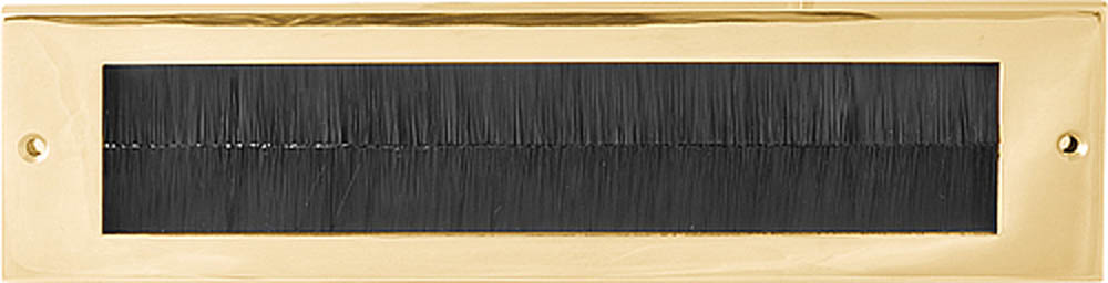 F535BI - solid internal tidy brass unlacquered