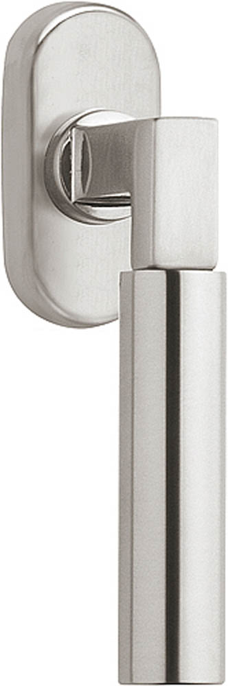 1930-DK-O - R TIMELESS 1930-DK-O non-locking tilt and turn window handle bright nickel/ebony wood right-turning