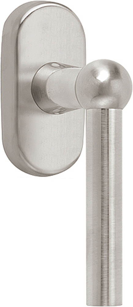 1910L-DK-O - non-locking tilt and turn window handle bright nickel