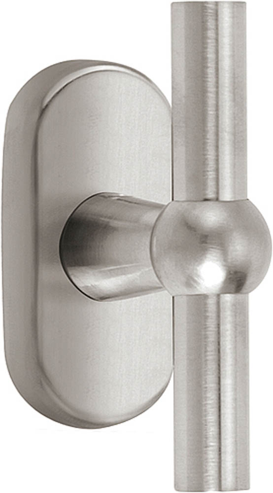 1910T-DK-O - non-locking tilt and turn window handle bright nickel