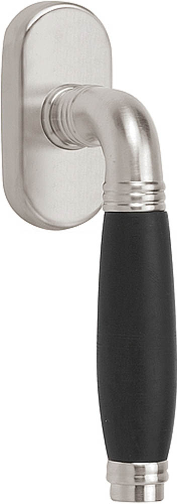 1934-DK-O - R TIMELESS 1934-DK-O non-locking tilt and turn window handle brass unlacquered/ebony wood right-turning