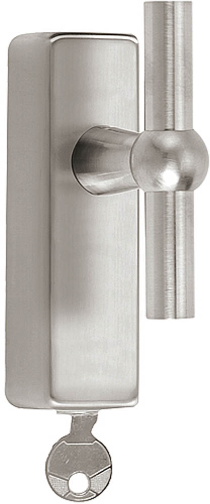 1910T-DKLOCK-O - 1910T-DK-LOCK-O locking tilt and turn window handle brass unlacquered