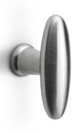 1938M - cabinet knob satin nickel