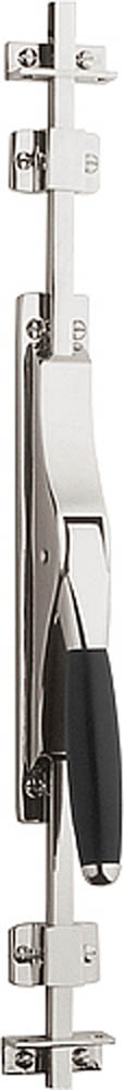 P-1932 - espagnolette bolt satin nickel/ebony wood