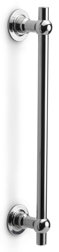 FV360 - IP FERROVIA FV360 PA pull handle 300mm c.t.c. with back-to-back fixing polished stainless steel