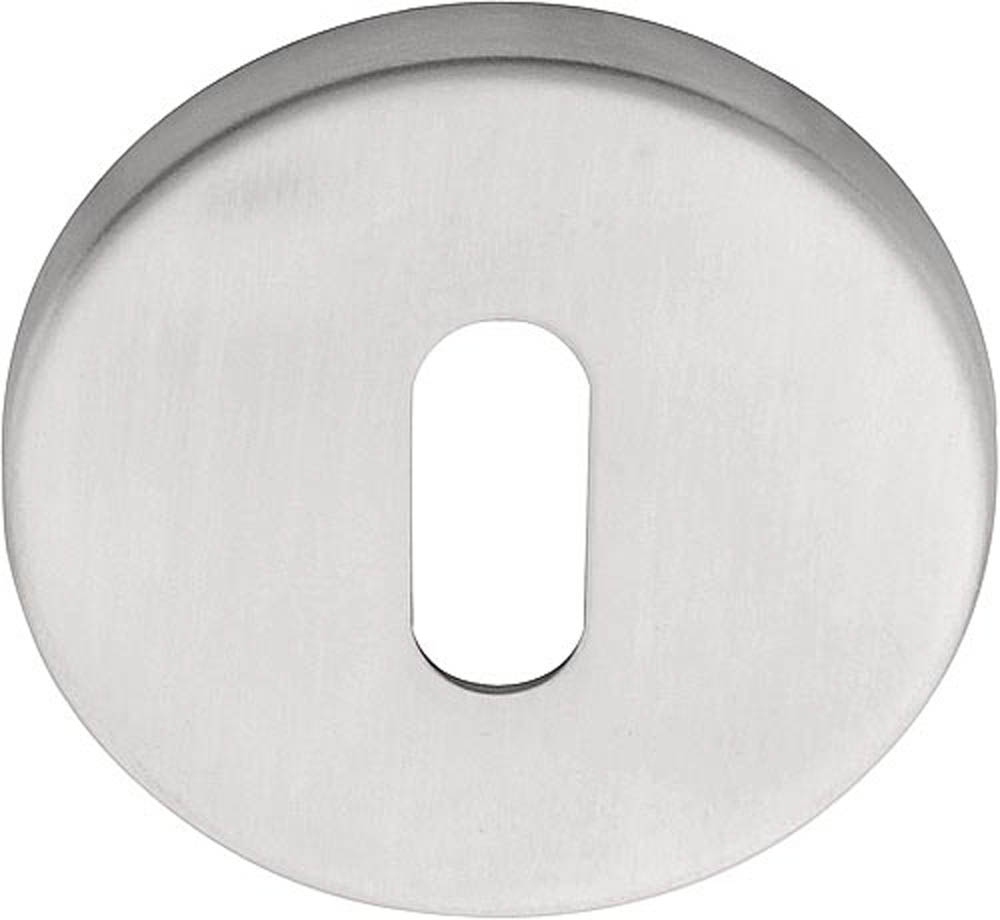 LBN50 - key escutcheon 6mm PVD satin stainless steel