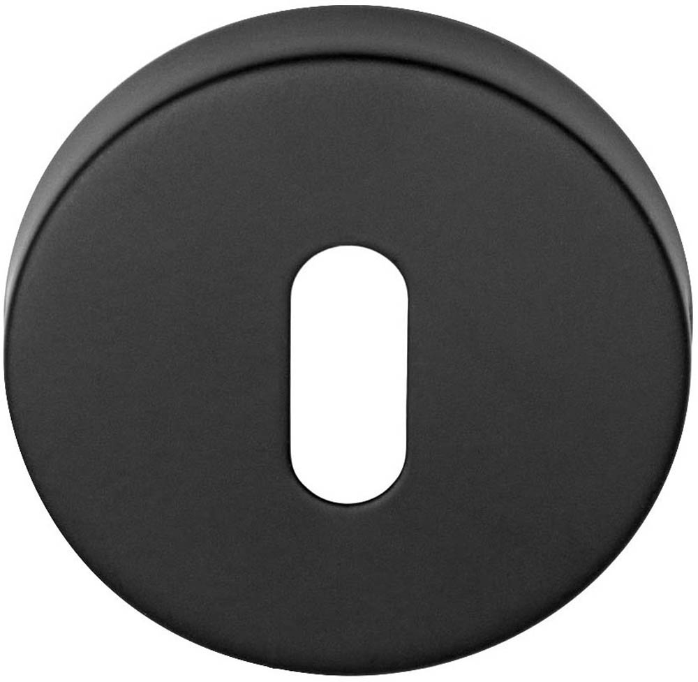 LBN50D - key escutcheon 10mm satin black