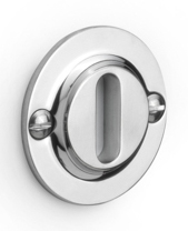 FVBN48 - key escutcheon polished stainless steel