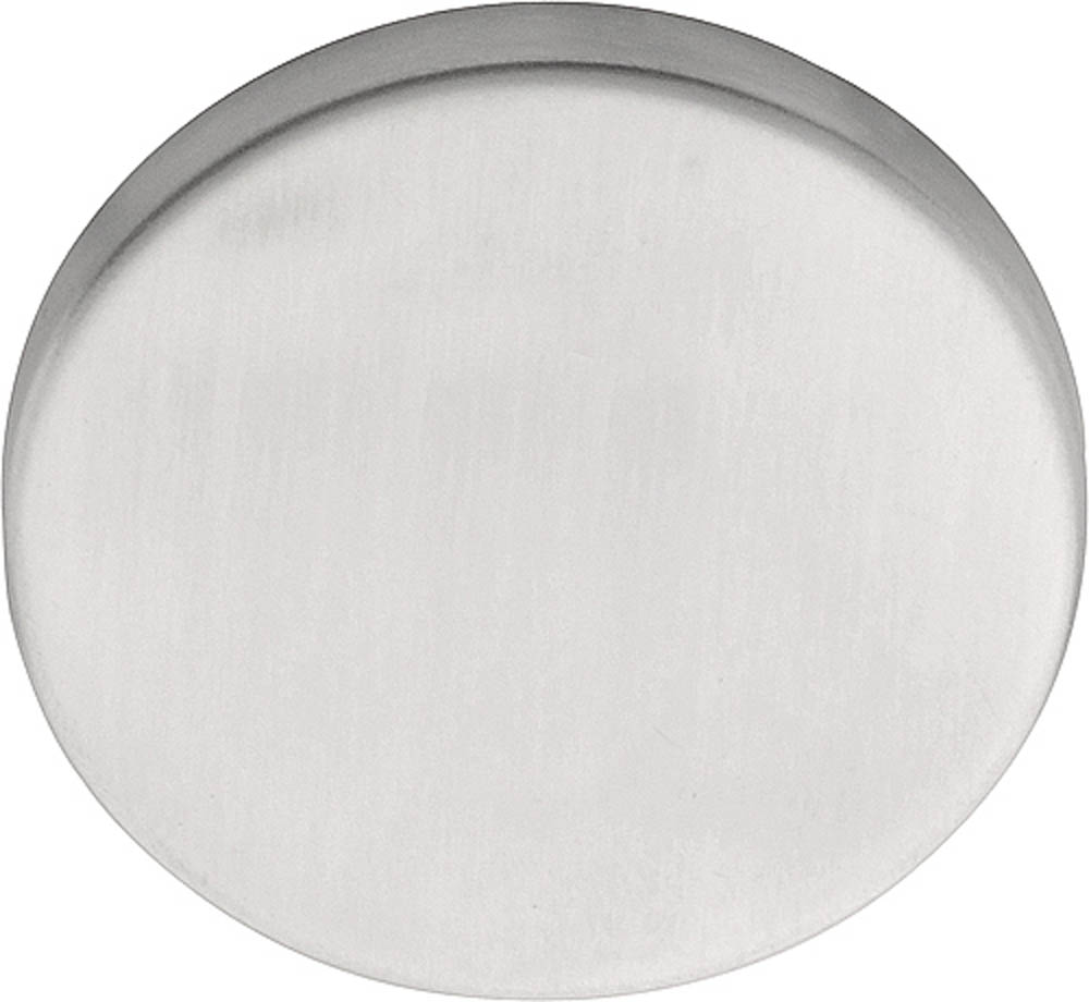LBB50 - blank escutcheon 6mm PVD satin stainless steel
