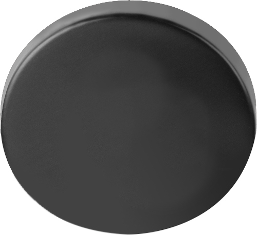 LBB50 - blank escutcheon 6mm PVD gunmetal