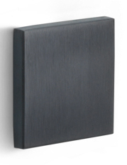 LSQB50 - blank escutcheon PVD satin black