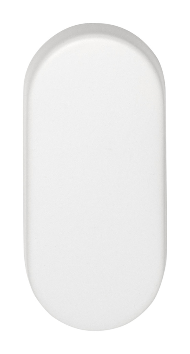 LBB32 - blank escutcheon white