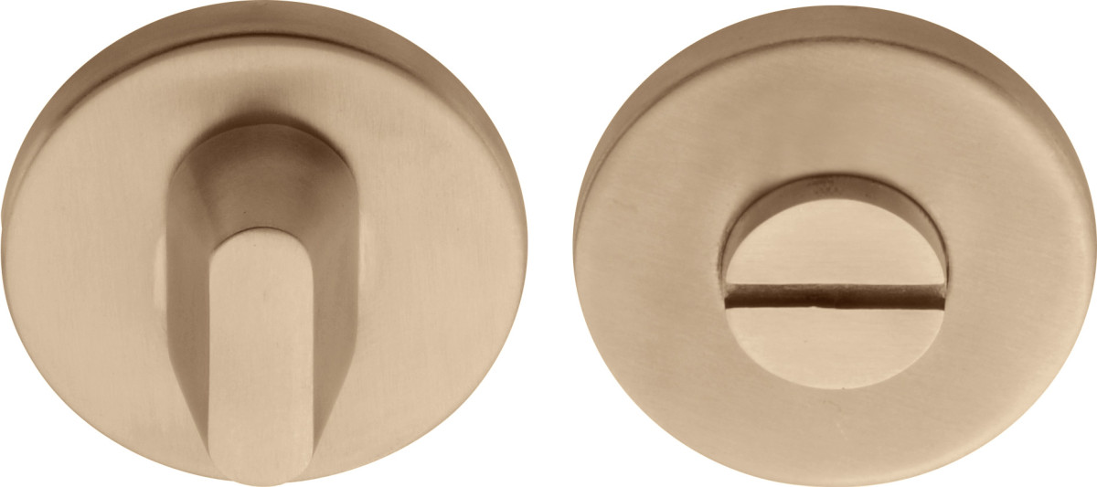 LBWC50-ZI - privacy set 6mm incl. 5/6/7/8 mm pin PVD light bronze
