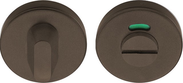 LBWC50D - privacy set 10mm incl. 5/6/7/8mm pin bronze