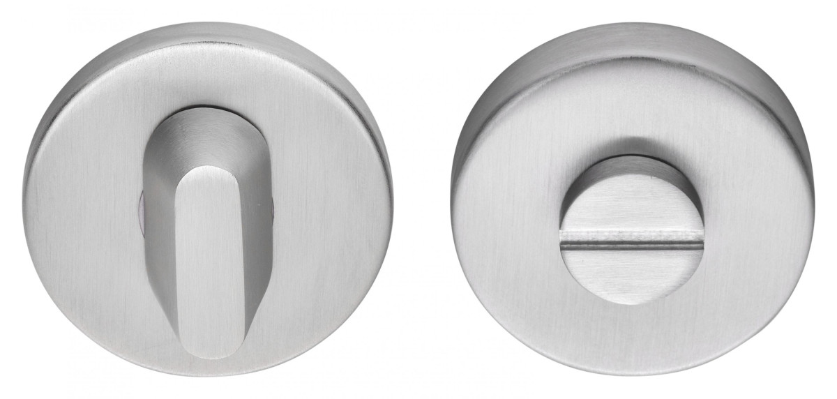 LBWC50D-ZI - LBWC50-ZI privacy set 10mm incl. 5/6/7/8 mm pin satin stainless steel