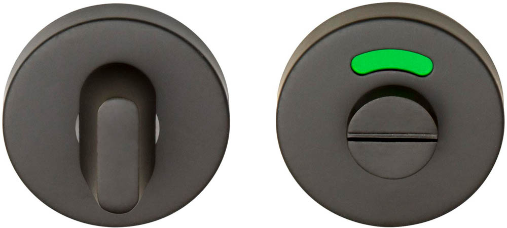 LBWC50D/8 - LBWC50D privacy set 10mm incl. 8mm pin satin black