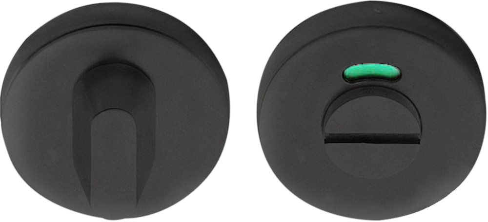LBWC50D - privacy set 10mm incl. 5/6/7/8mm pin satin black