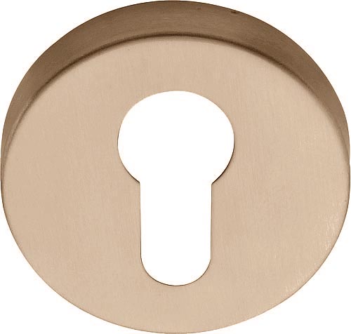 LBY50 - profile cylinder escutcheon 6mm PVD light bronze