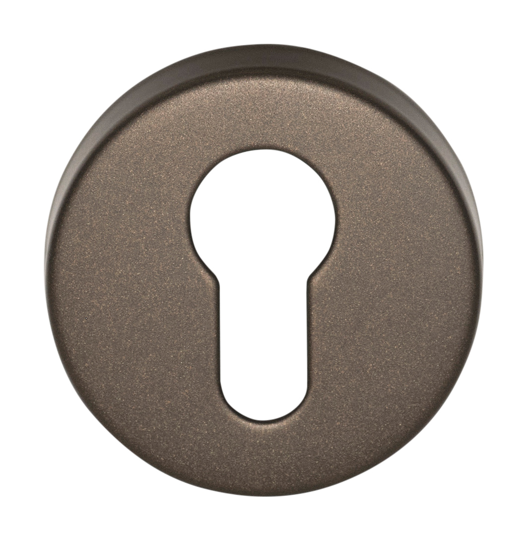 LBY50D - profile cylinder escutcheon 10mm bronze