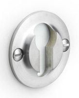 FVBY48 - profile cylinder escutcheon satin stainless steel