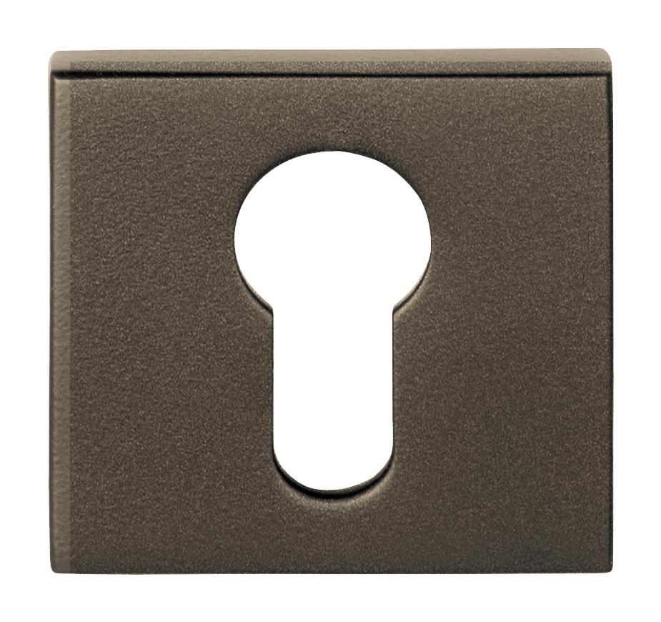 BSQY53 - profile cylinder escutcheon bronze