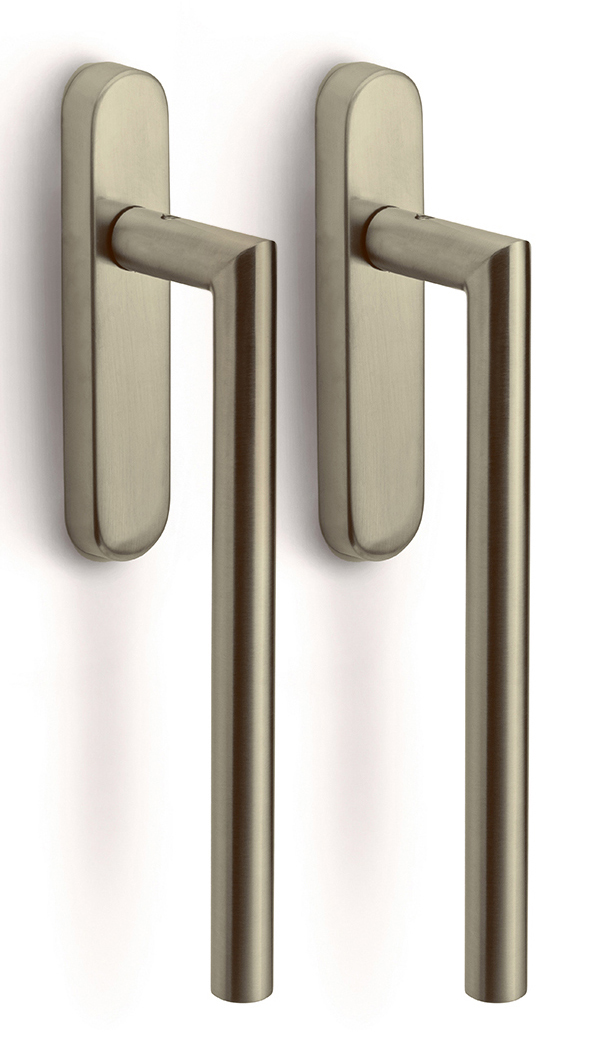 LB230PAY - pair of solid lift-up hardware for sliding doors including profile cylinder hole PC69