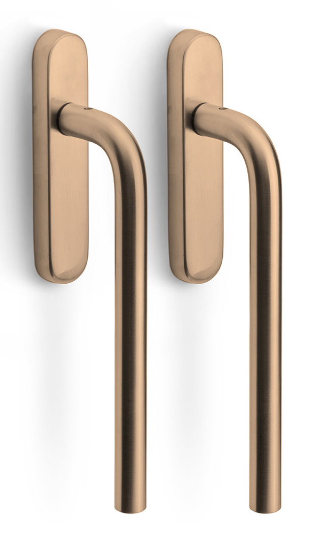 LB231PAY - pair of solid lift-up hardware for sliding doors including profile cylinder hole PC69
