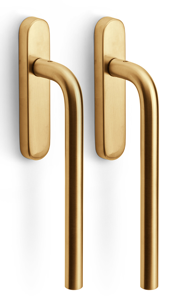 LB231PAY - pair of solid lift-up hardware for sliding doors including profile cylinder hole PC69