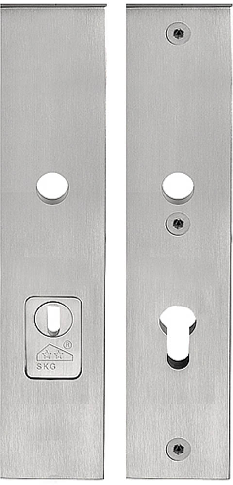LSQSM-50KT - IN SQUARE LSQSM-50KT security plates with cylinder protection cover handle/handle* SKG*** Y55 satin stainless steel