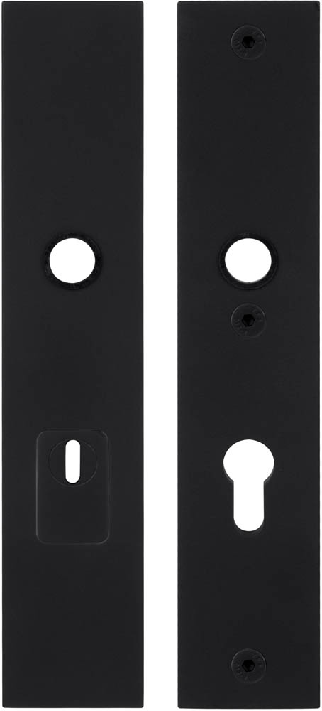 LSQSM-50KT - NM SQUARE LSQSM-50KT security plates with cylinder protection cover handle/handle* SKG*** Y55 satin black