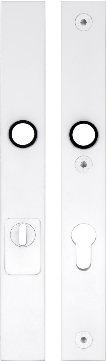 LSQSM-28KT - BM SQUARE LSQSM-28KT security plates with cylinder protection cover handle/handle* SKG*** Y55 white