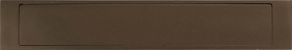 LSQ380 - solid letter plate bronze