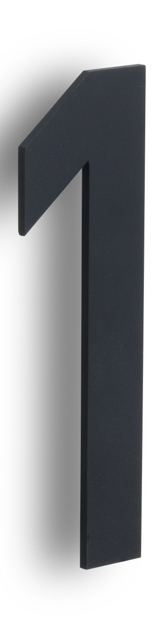 LSQHN150-1 - numeral satin black