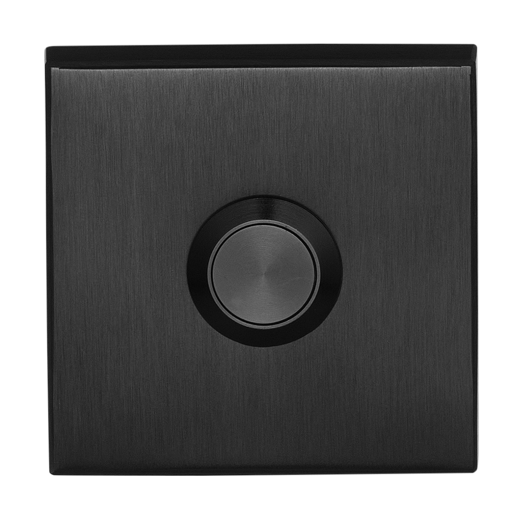 LSQ50 - bell push PVD satin black