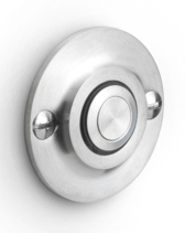 FV48 - bell push satin stainless steel