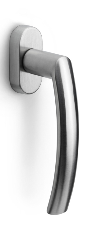 LB14-DK-O - R BASICS LB14-DK-O non-locking tilt and turn window handle satin stainless steel right-turning