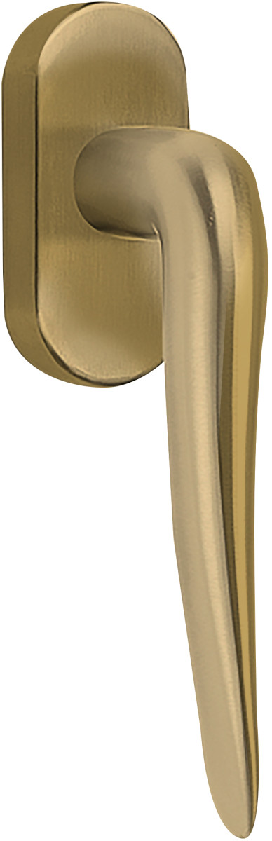 LB20-DK-O - R BASICS LB20-DK-O non-locking tilt and turn window handle PVD satin gold right-turning