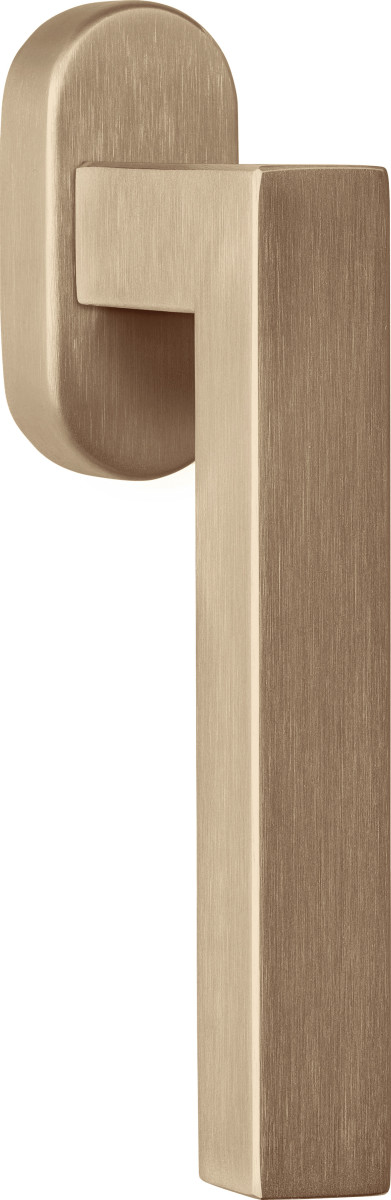 BSQ1-DK-O - non-locking tilt and turn window handle PVD light bronze