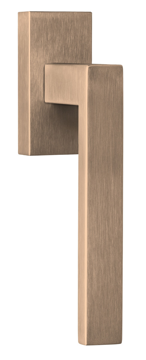 BSQ2-DK-Q - non-locking tilt and turn window handle PVD light bronze