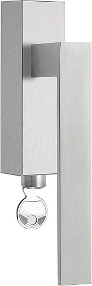 LSQ2-DKLOCK - R SQUARE LSQ2-DKLOCK locking tilt and turn window handle satin stainless steel right-turning