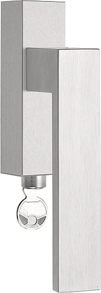 LSQ4-DKLOCK - R SQUARE LSQ4-DKLOCK locking tilt and turn window handle satin stainless steel right-turning