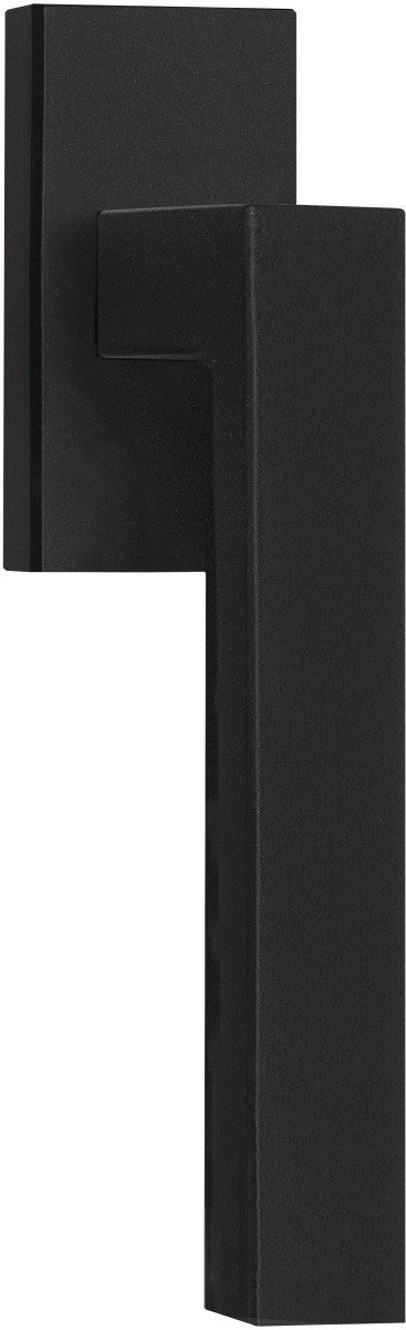 LSQ1-DK - L SQUARE LSQ1-DK non-locking tilt and turn window handle satin black left-turning