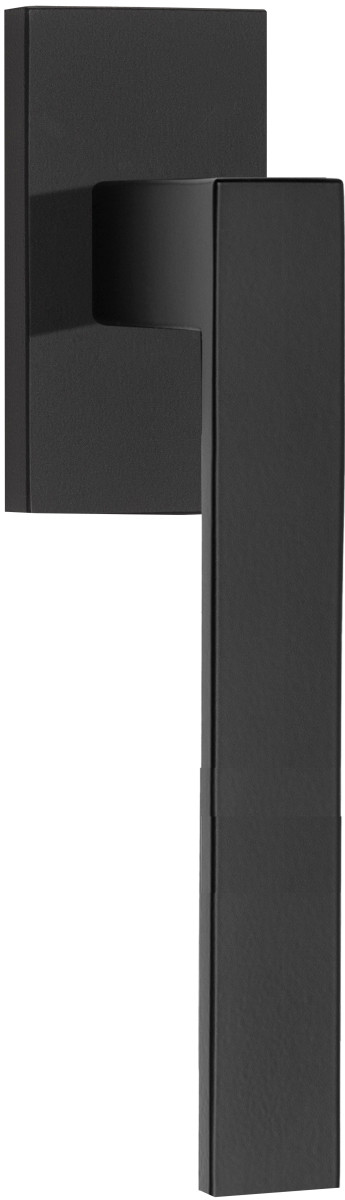 LSQ2-DK - L SQUARE LSQ2-DK non-locking tilt and turn window handle satin black left-turning