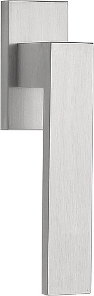 LSQ4-DK - L SQUARE LSQ4-DK non-locking tilt and turn window handle satin stainless steel left-turning