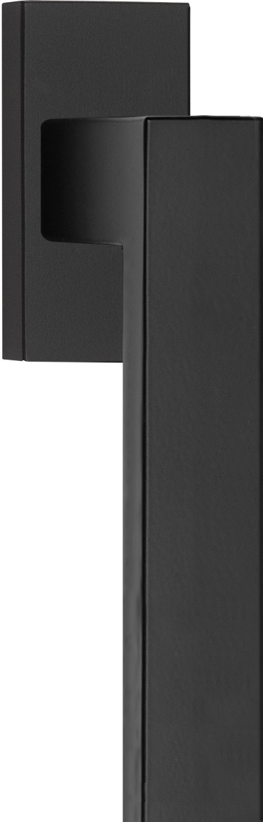 LSQ4-DK - R SQUARE LSQ4-DK non-locking tilt and turn window handle PVD satin black right-turning