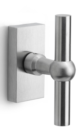 FVT100-DK - non-locking tilt and turn window handle satin stainless steel