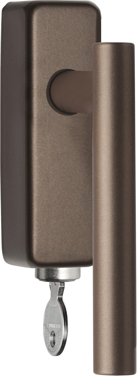 LB7-DKLOCK-O - locking tilt and turn window handle bronze